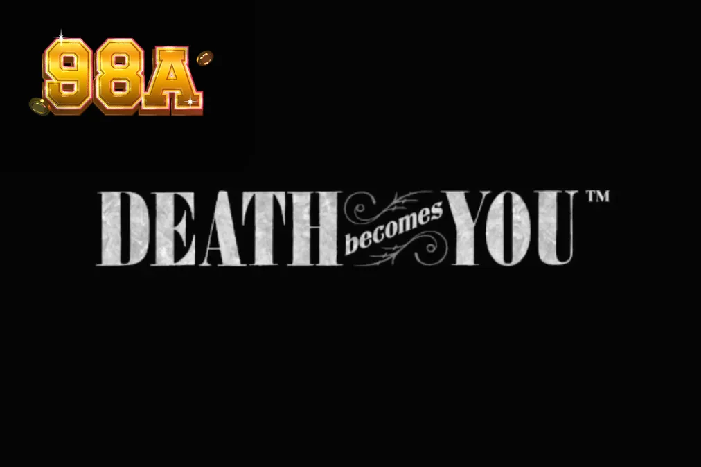 Interface do slot Death Becomes You com estética gótica e sombria